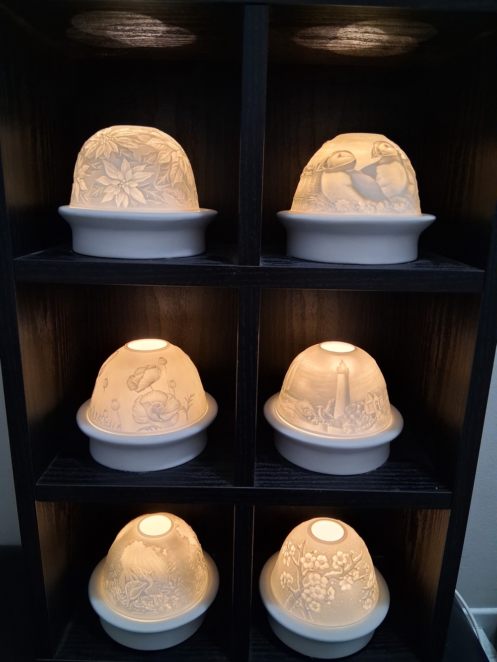 Porcelain Dome Night Light
